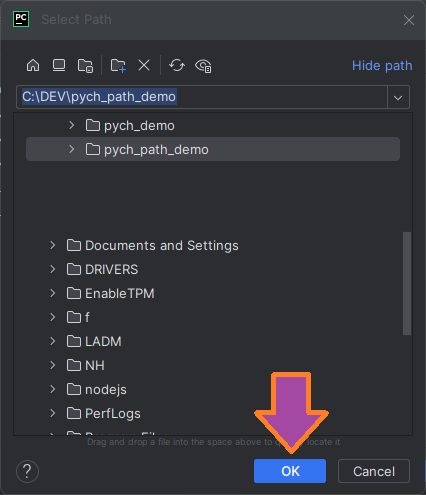 Добавления пути до проекта в PyCharm изображение с сайта www.devhops.site изображение с сайта www.devhops.site