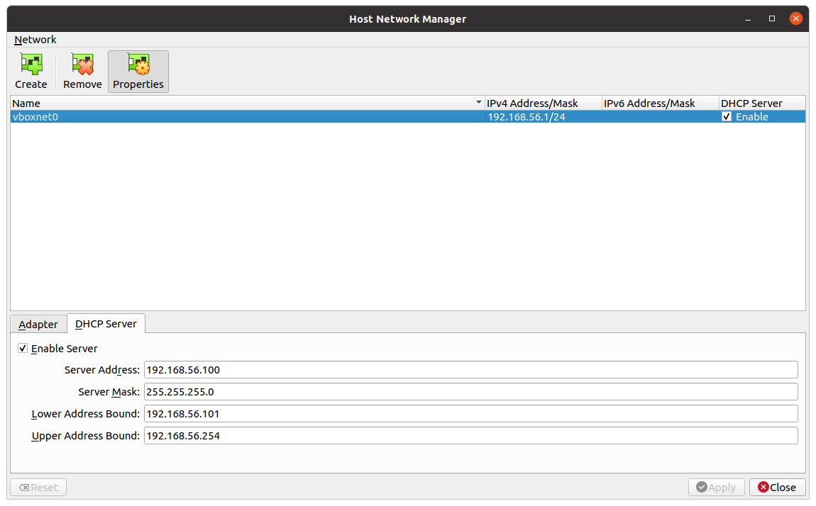 Создание host-only адаптера в VirtualBox изображение с сайта www.eth1.ru