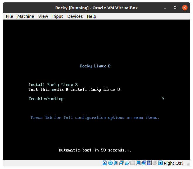 Установка Rocky Linux изображение с сайта www.eth1.ru