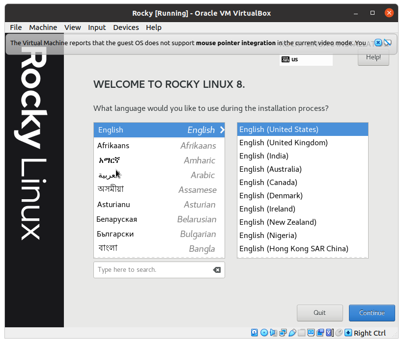 Установка Rocky Linux изображение с сайта www.eth1.ru