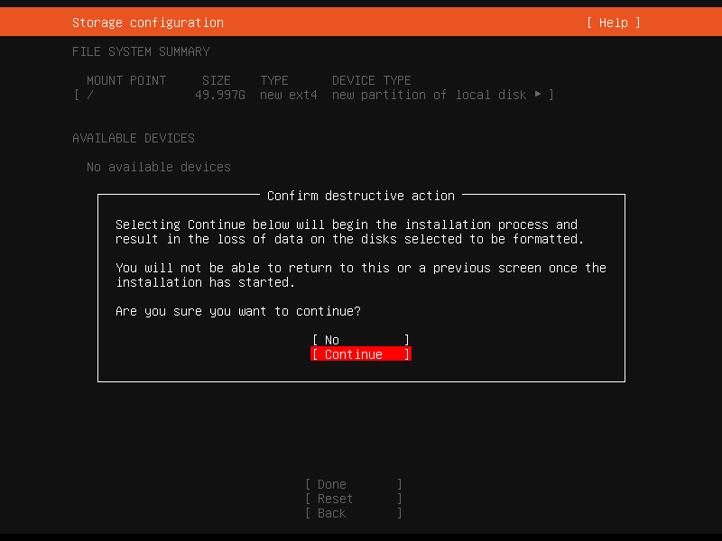 Установка Ubuntu 18.04 изображение с сайта www.eth1.ru