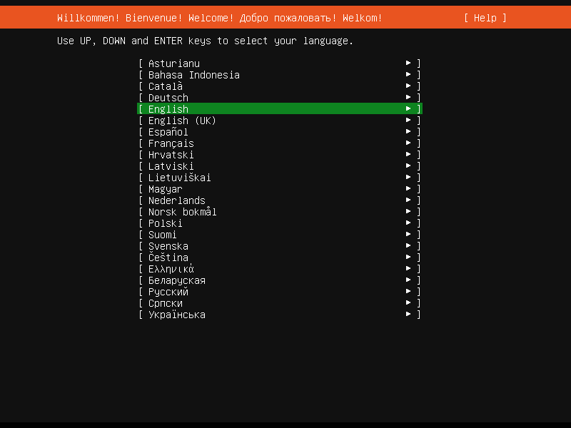 Установка Ubuntu 18.04 изображение с сайта www.eth1.ru