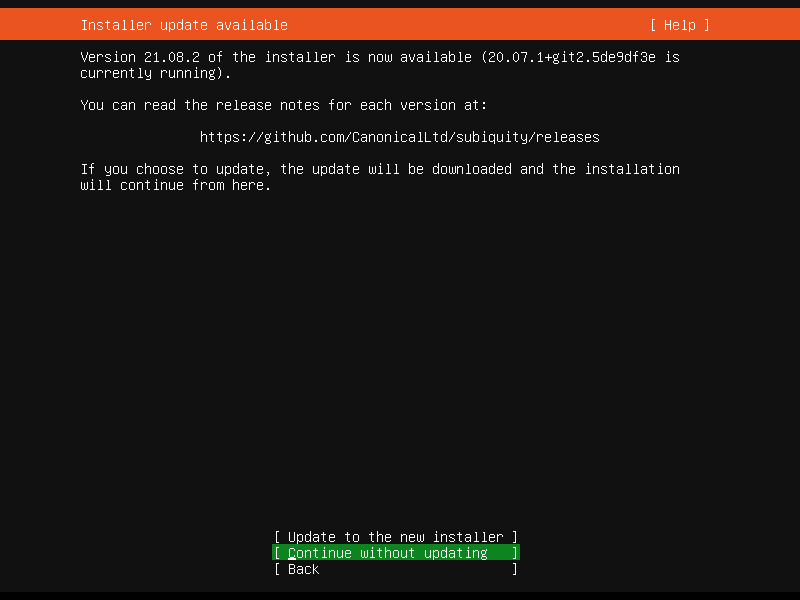 Установка Ubuntu 18.04 изображение с сайта www.eth1.ru