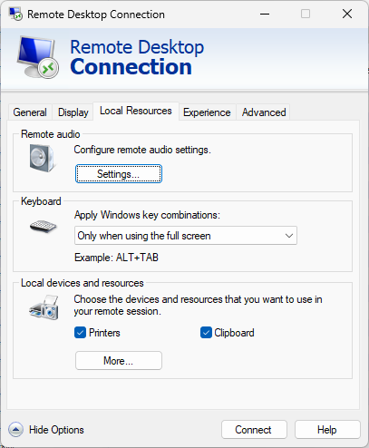 Разрешить обмен файлами по RDP Windows изображение с сайта www.devhops.site изображение с сайта www.devhops.site