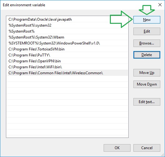 Path Environment Variable изображение с сайта www.devhops.site