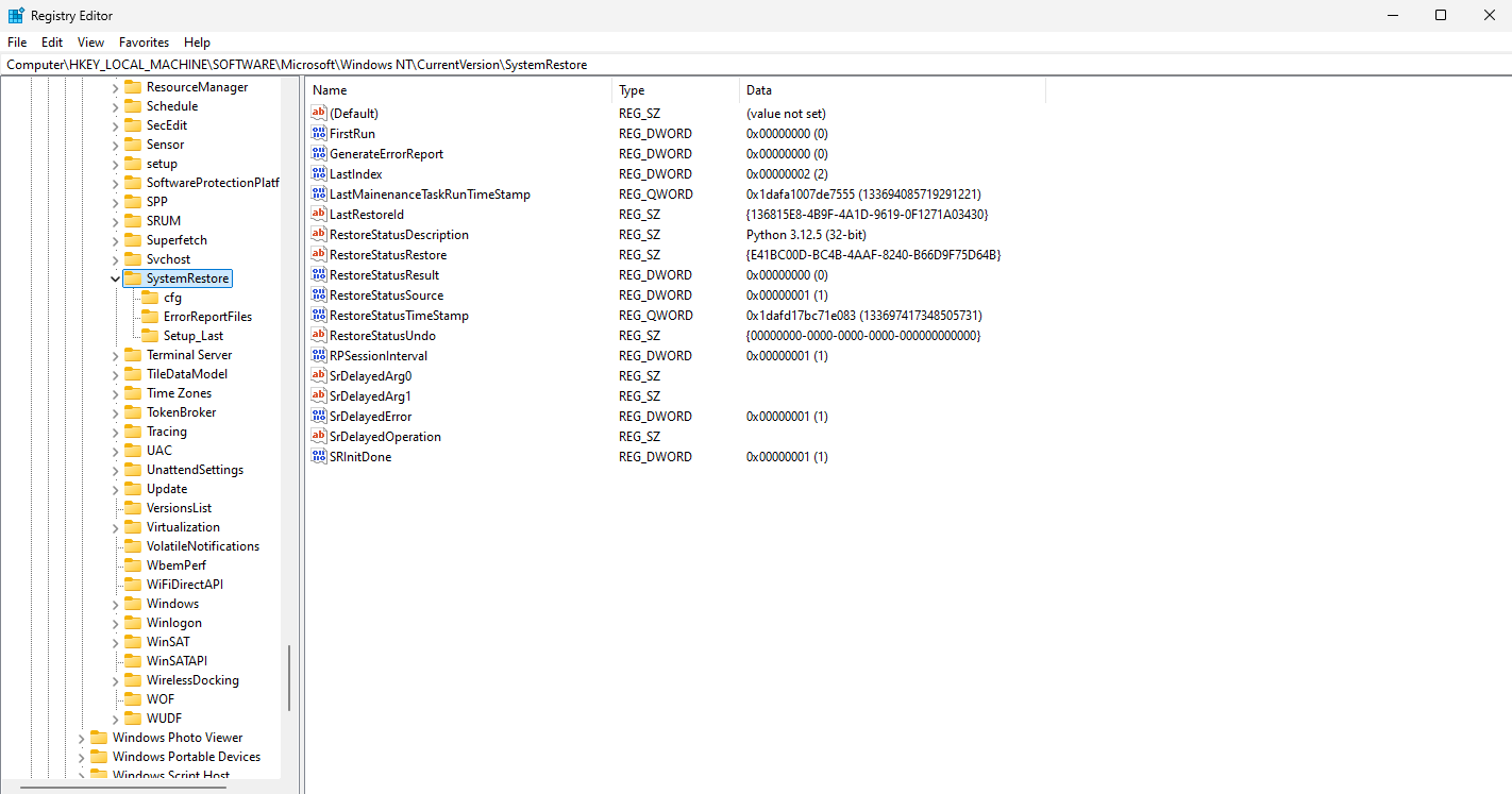 Задание SystemRestorePointCreationFrequency Windows изображение с сайта www.devhops.site изображение с сайта www.devhops.site